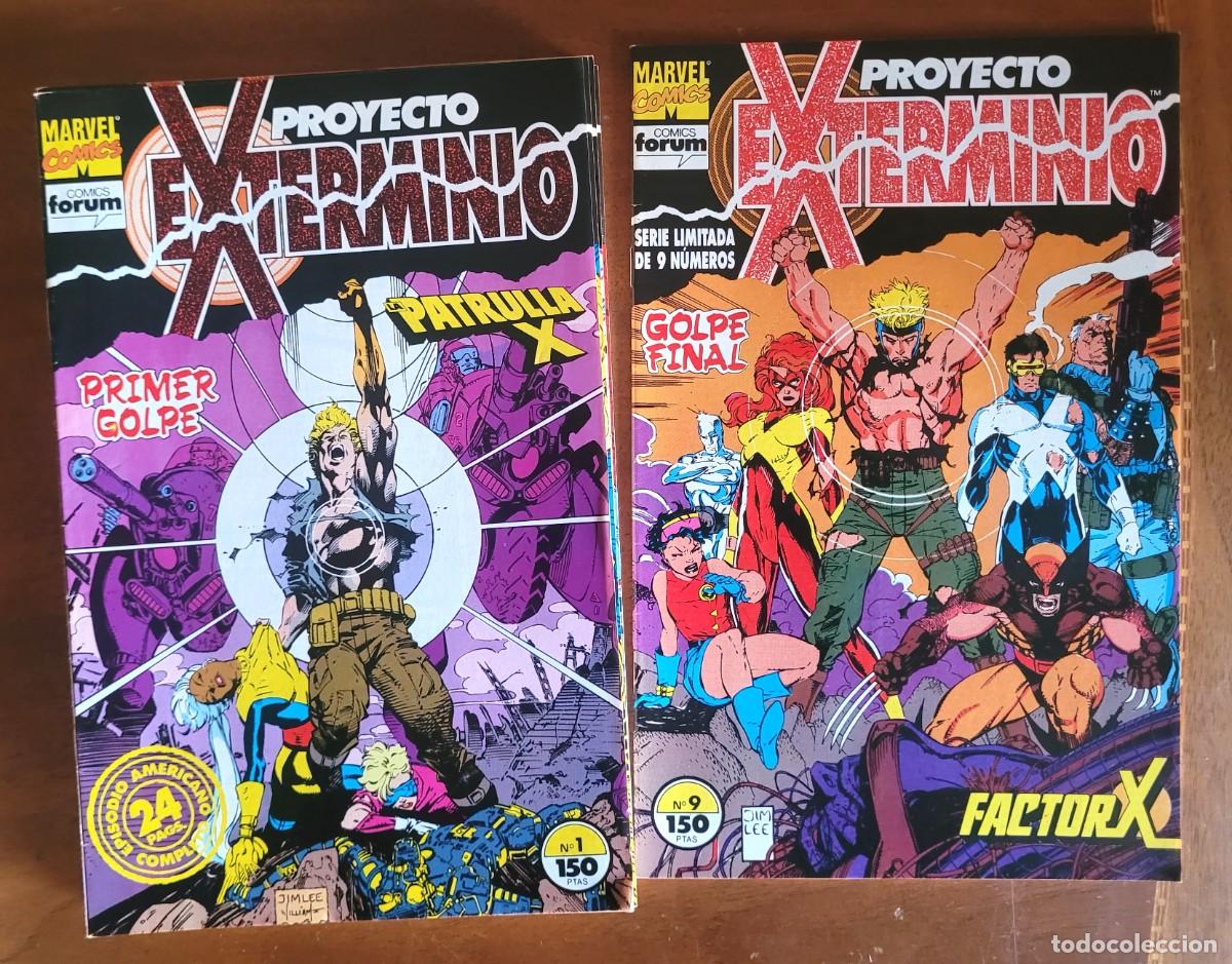 C&oacute;mics: Proyecto Exterminio - 9 ejemplares - Completa - Foto 1