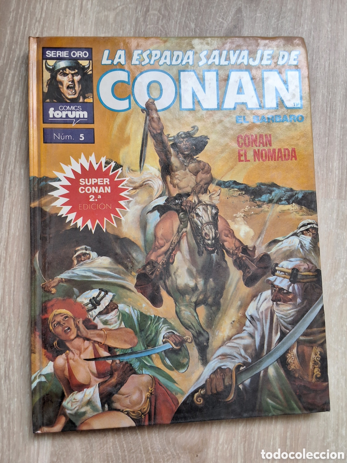 C&oacute;mics: Super conan 2&deg; edicion comic espada salvaje n&uacute;mero 5 n&oacute;mada a&ntilde;o 1990 - Foto 1
