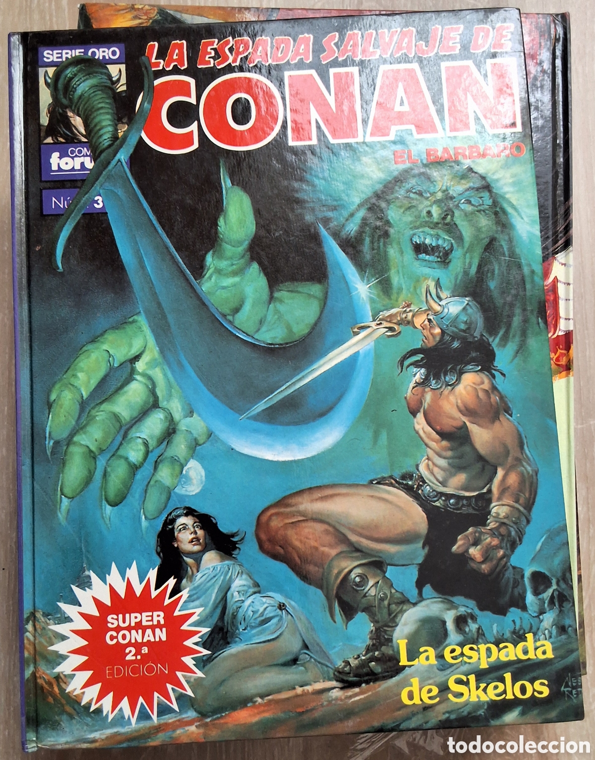 C&oacute;mics: Super conan 2&deg; edicion comic espada salvaje n&uacute;mero 3 a&ntilde;o 1990 - Foto 1