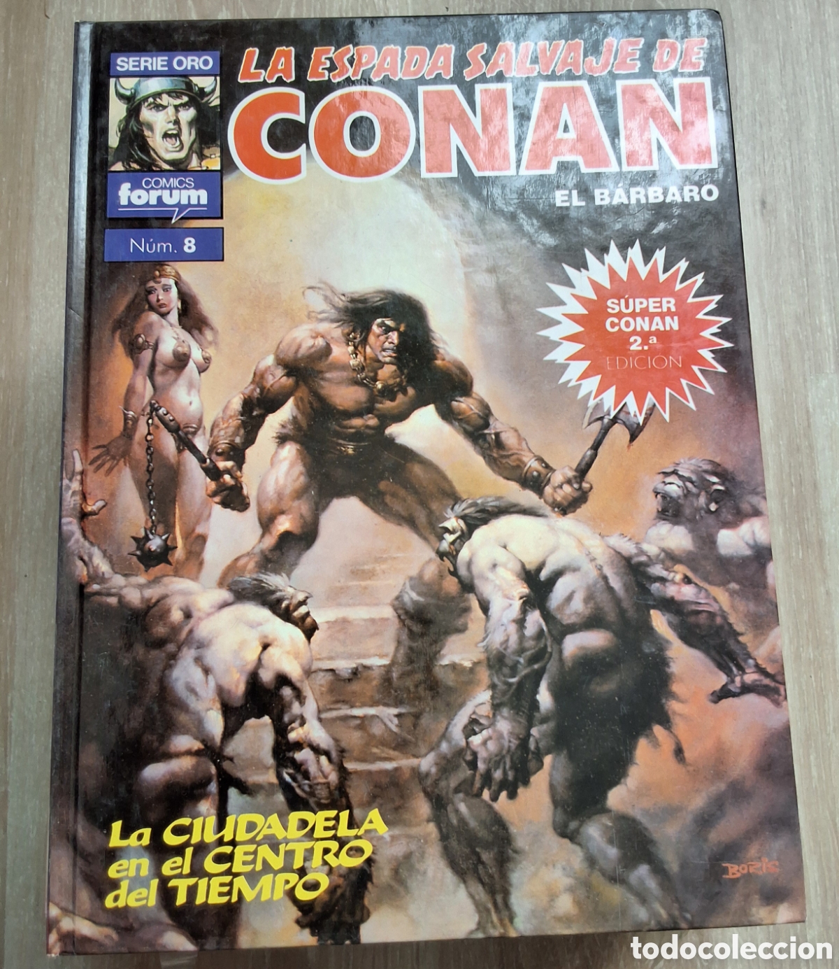 C&oacute;mics: Super conan 2&deg; edicion comic espada salvaje n&uacute;mero 8 a&ntilde;o 1991 - Foto 1