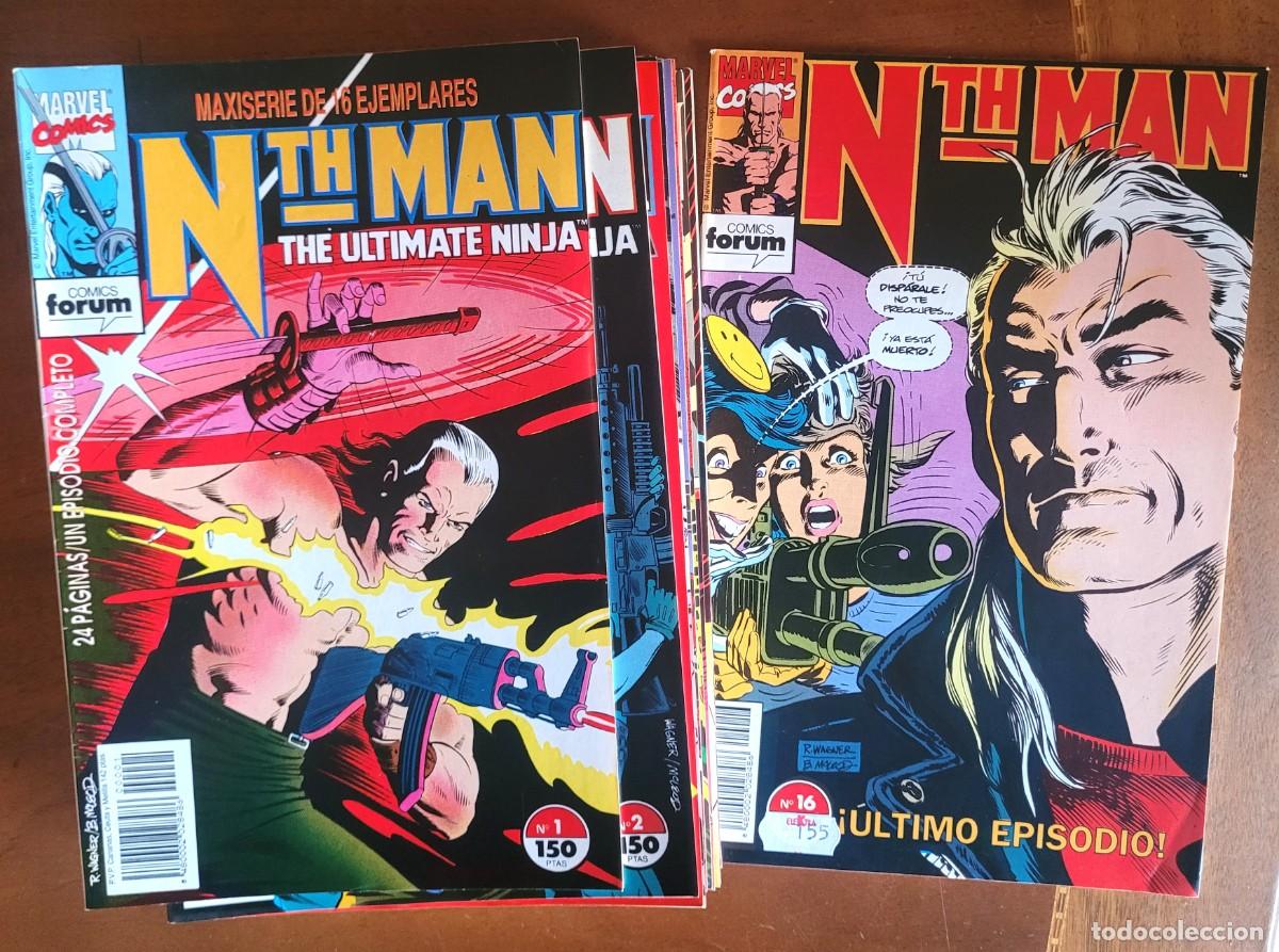 C&oacute;mics: Nth Man the ultimate ninja - Maxiserie de 16 ejemplares - Completa - - Foto 1