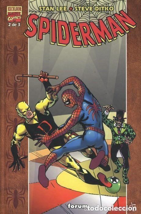 C&oacute;mics: SPIDERMAN DE STAN LEE Y STEVE DITKO 1 A 3 COMPLETA - FORUM - IMPECABLE - OFM15 - Foto 2