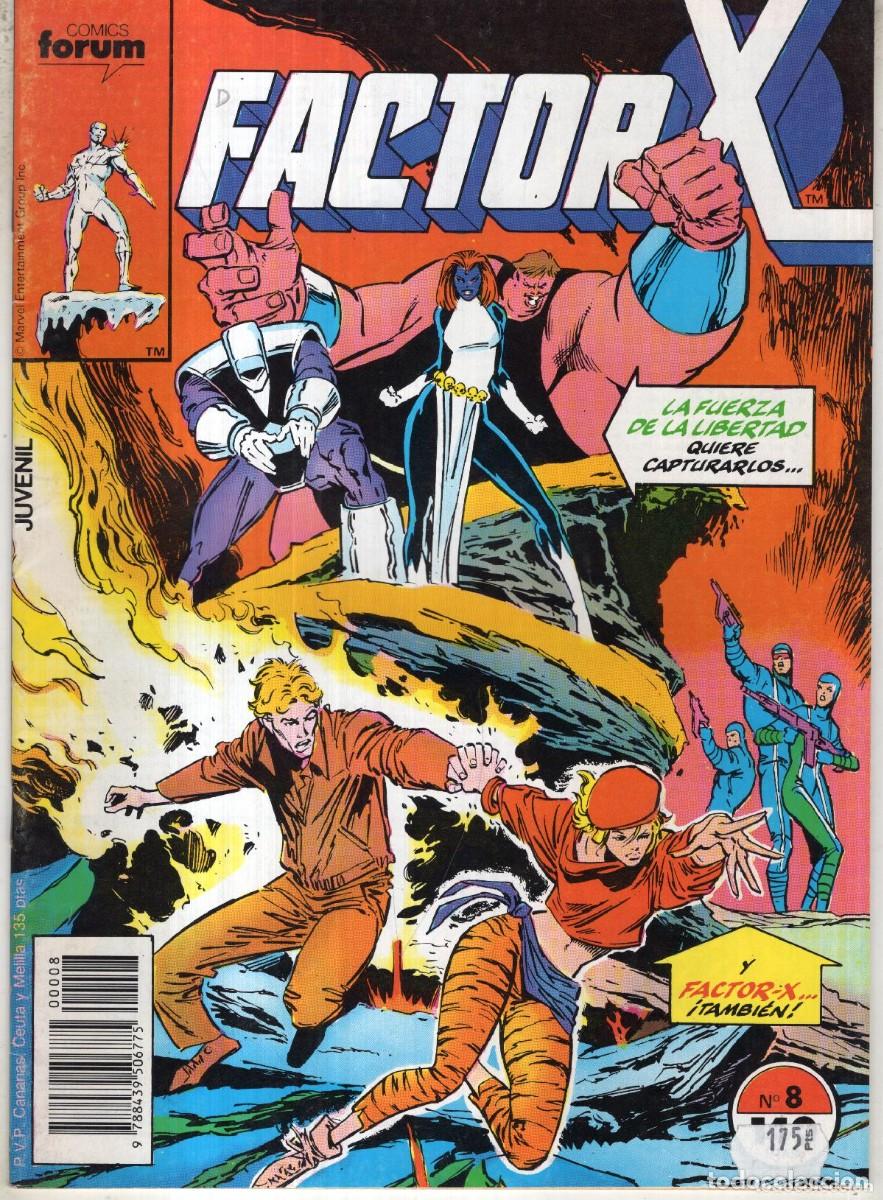C&oacute;mics: FACTOR X VOL. 1 N&ordm; 8 - FORUM - BUEN ESTADO - OFM15 - Foto 1