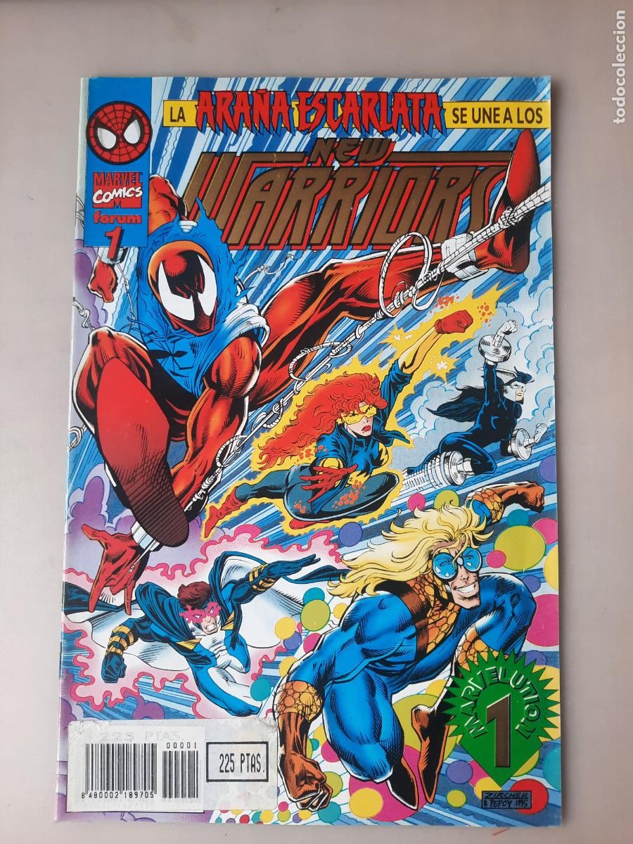 C&oacute;mics: NEW WARRIORS N&ordm; 1 -ED. FORUM - Foto 1