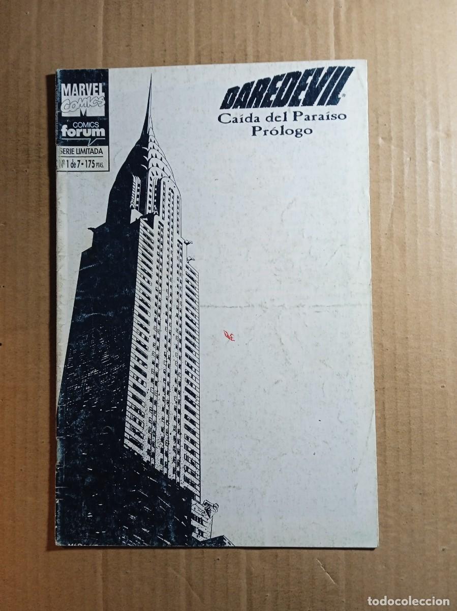 C&oacute;mics: COMIC DE DAREDEVIL CAIDA DEL PRARAISO PROLOGO N&ordm; 1 DE 7 - Foto 1