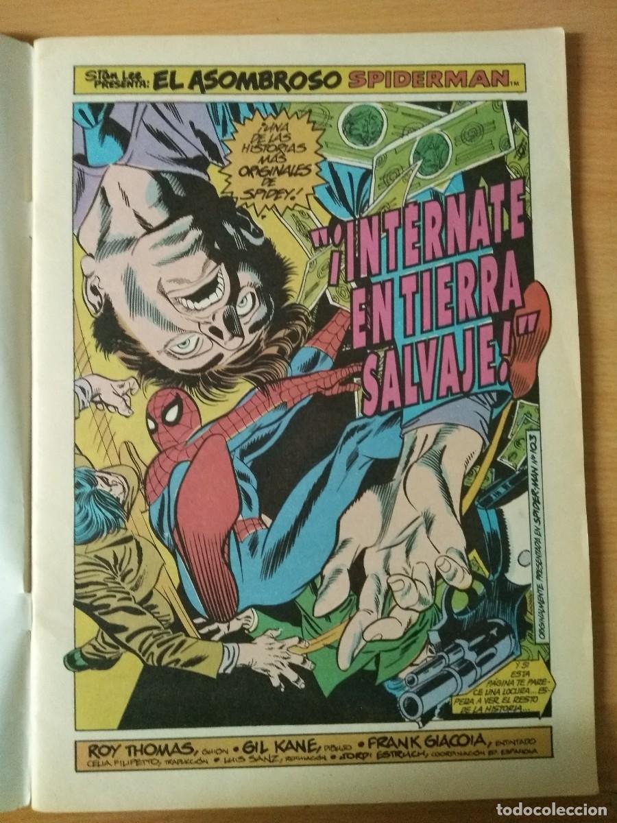 C&oacute;mics: MARVEL HEROES-ESPECIAL INVIERNO 1990-SPIDERMAN - Foto 2