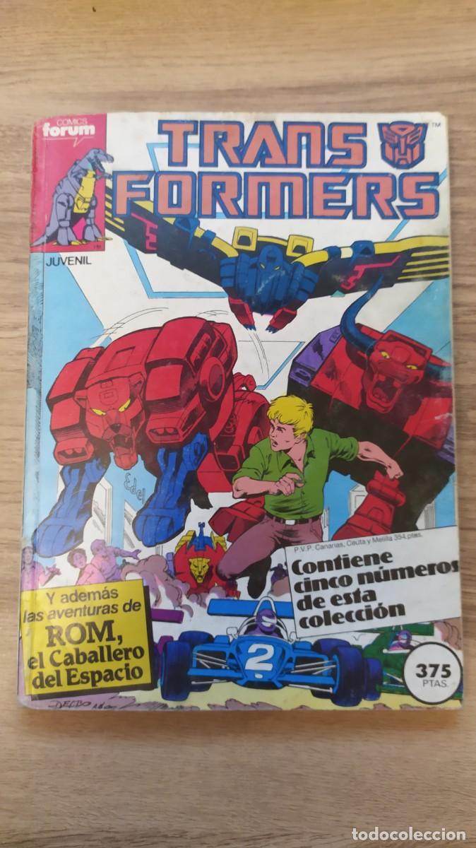 C&oacute;mics: Transformers retapado con los n&uacute;meros 31-35 Comics forum a&ntilde;o 1988 - Foto 1