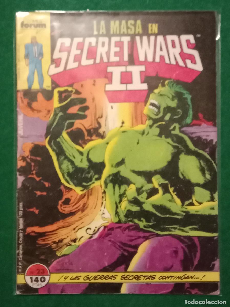 C&oacute;mics: Secret Wars II - N&ordm;. 23 - La Masa - Edit. Forum. (P) - Foto 1
