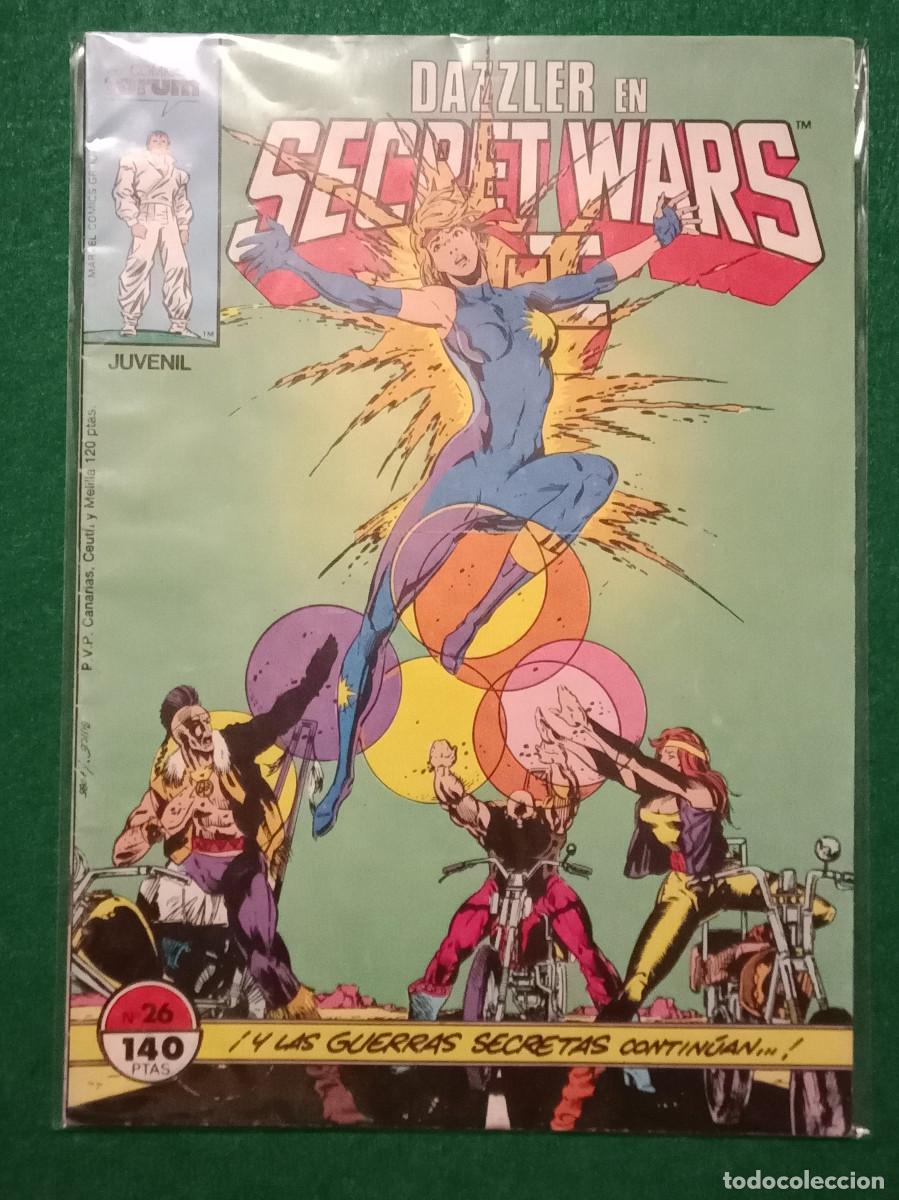 C&oacute;mics: Secret Wars II - N&ordm;. 26 - Dazzler - Edit. Forum. (P) - Foto 1