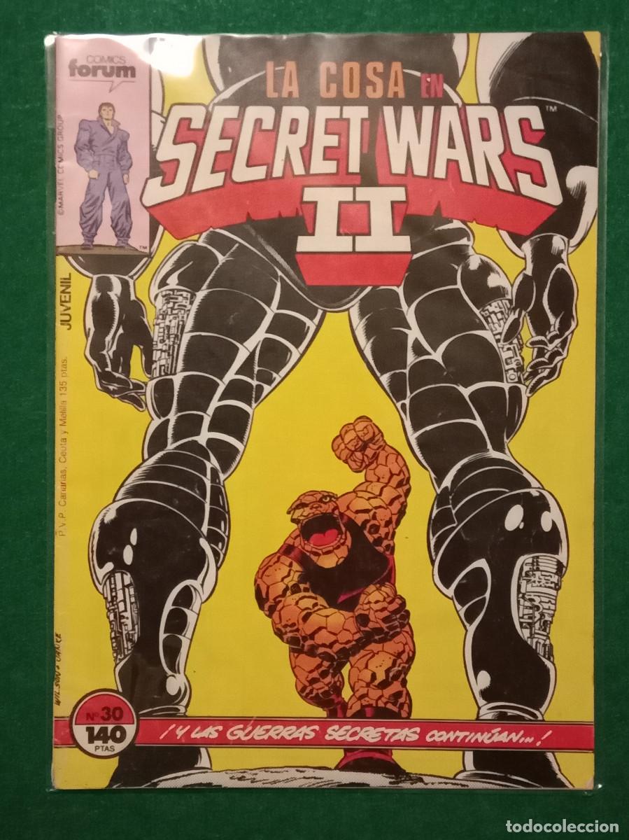 C&oacute;mics: Secret Wars II - N&ordm;. 30 - La Cosa - Edit. Forum. (P) - Foto 1