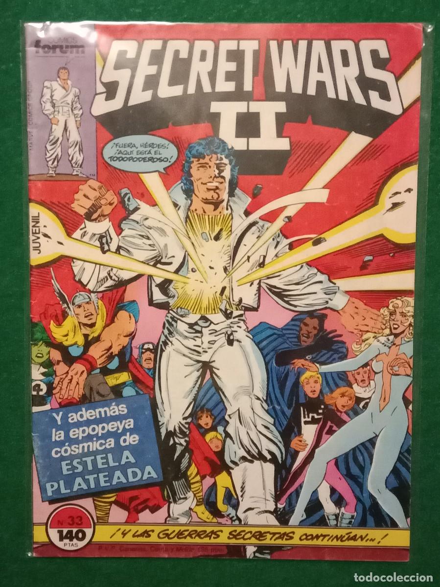 C&oacute;mics: Secret Wars II - N&ordm;. 33 - Edit. Forum. (P) - Foto 1