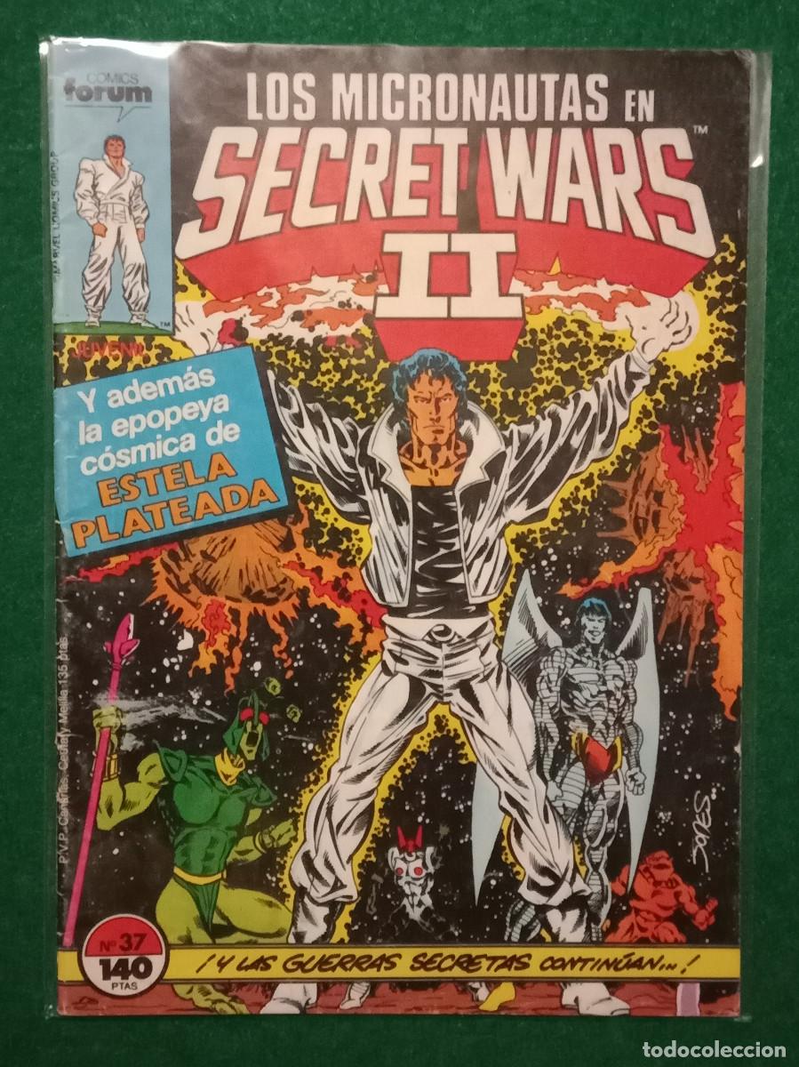 C&oacute;mics: Secret Wars II - N&ordm;. 37 - Los Micronautas - Edit. Forum. (P) - Foto 1