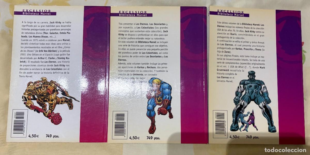 C&oacute;mics: Bibiloteca Marvel: Los Eternos completa (3 n&uacute;meros) - Foto 2