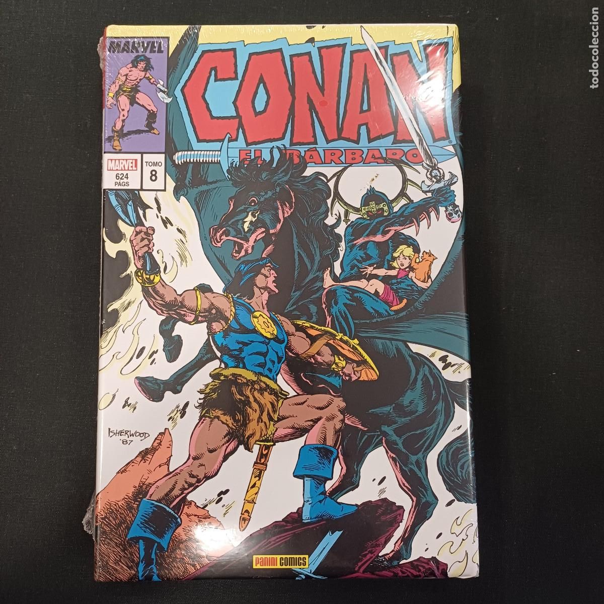 C&oacute;mics: CONAN EL BARBARO/LA ETAPA MARVEL ORIGINAL/TOMO 8 PRECINTADO&iexcl;&iexcl;&iexcl;&iexcl;. - Foto 1