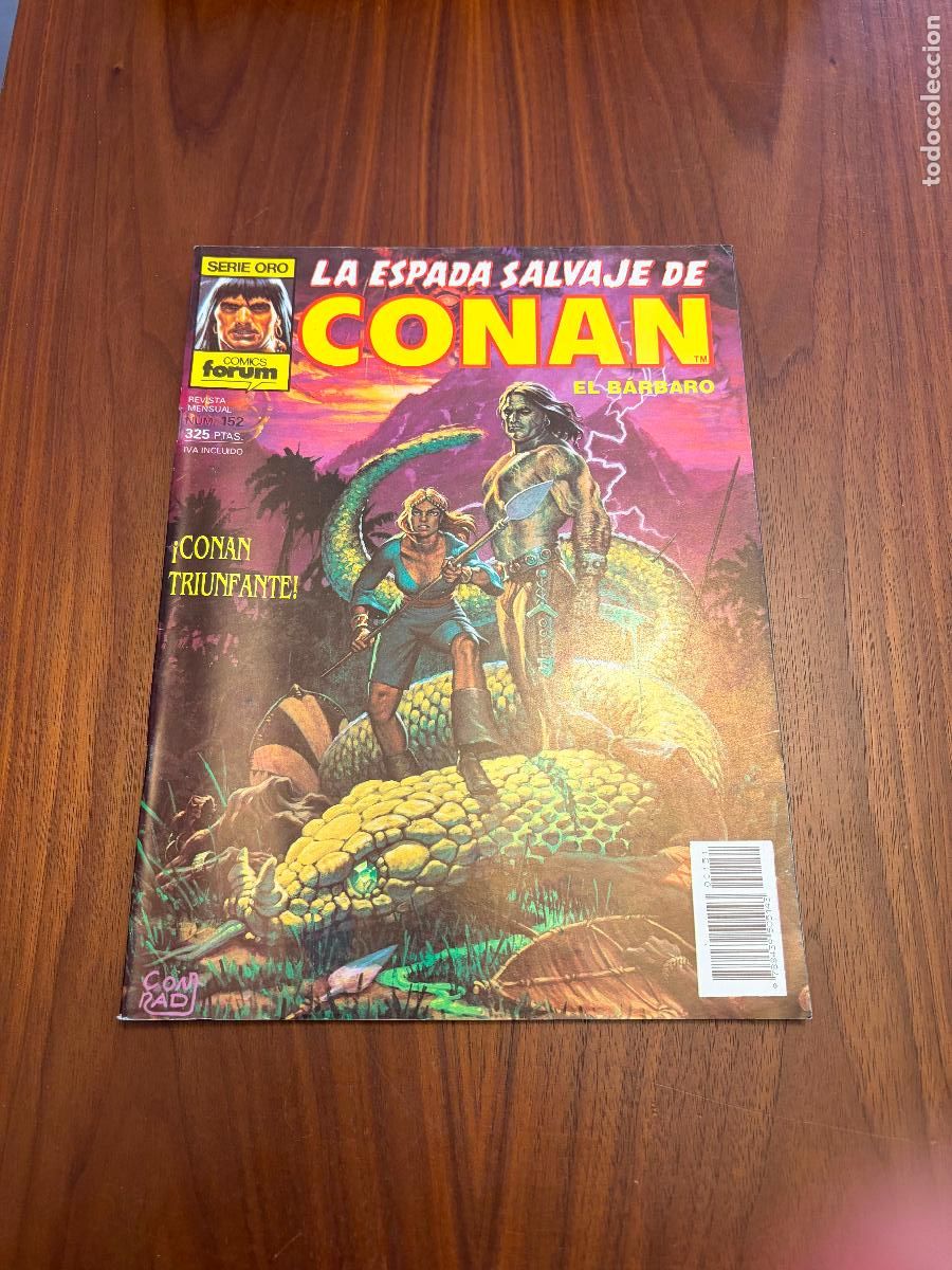 C&oacute;mics: LA ESPADA SALVAJE DE CONAN N&ordm; 152 , EDITORIAL FORUM - Foto 1