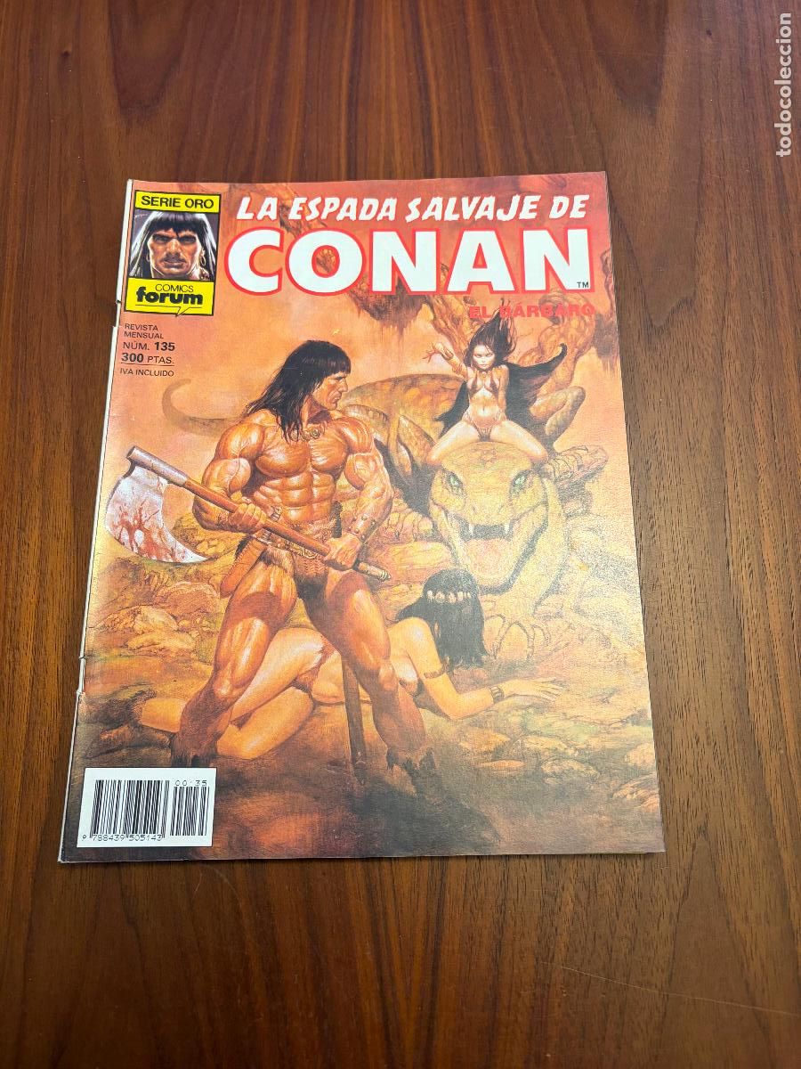 C&oacute;mics: LA ESPADA SALVAJE DE CONAN N&ordm; 135 , EDITORIAL FORUM - Foto 1