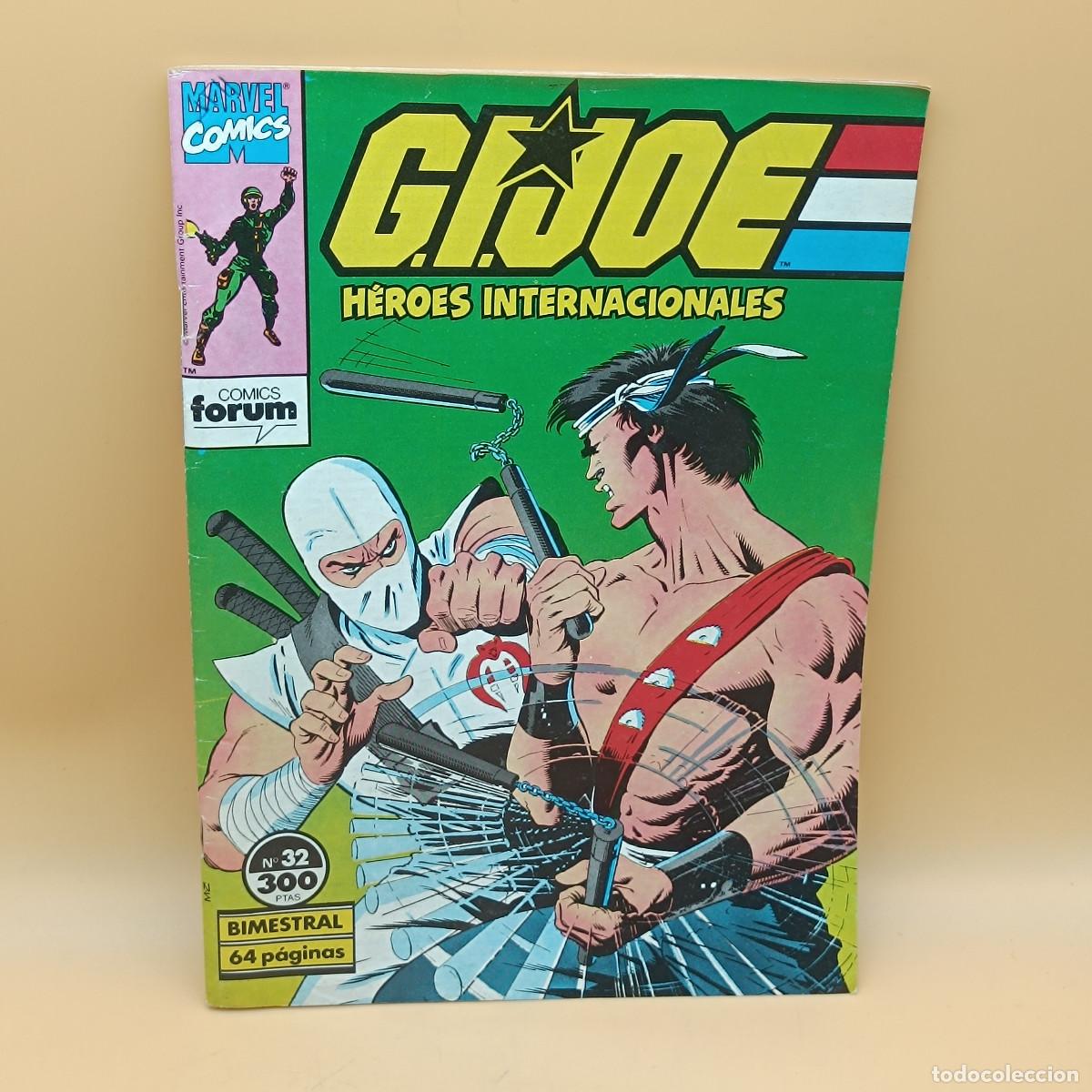 C&oacute;mics: COMIC GIJOE HEROES INTERNACIONALES. N&ordm;32. MARVEL. FORUM. MYJ. - Foto 1