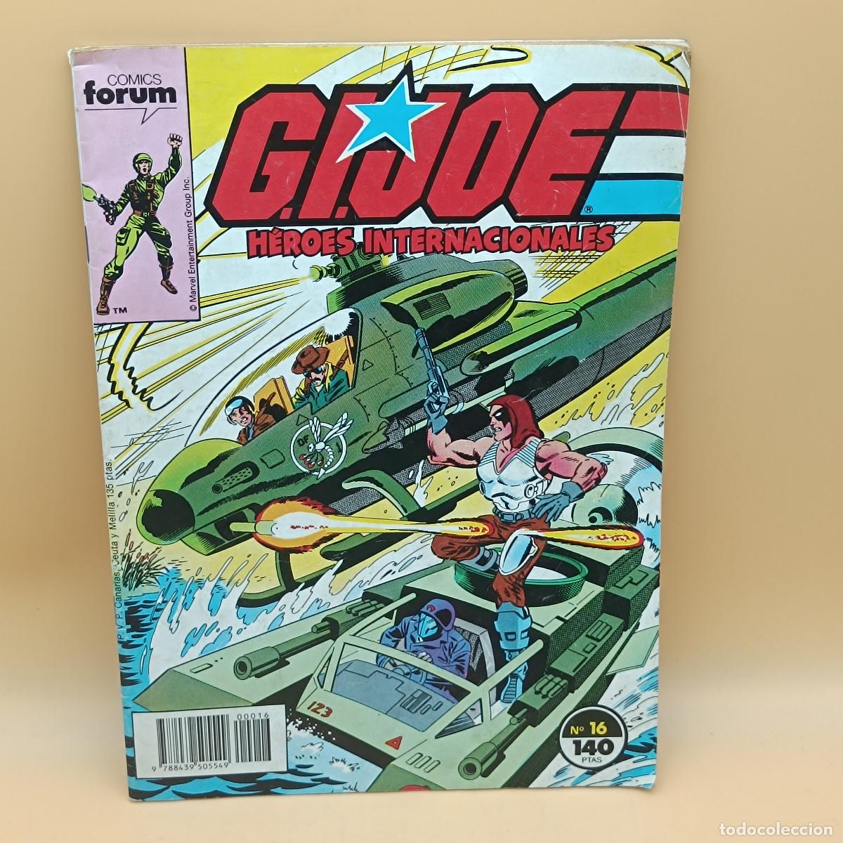 C&oacute;mics: COMIC GIJOE HEROES INTERNACIONALES. N&ordm;16. MARVEL. FORUM. MYJ. - Foto 1