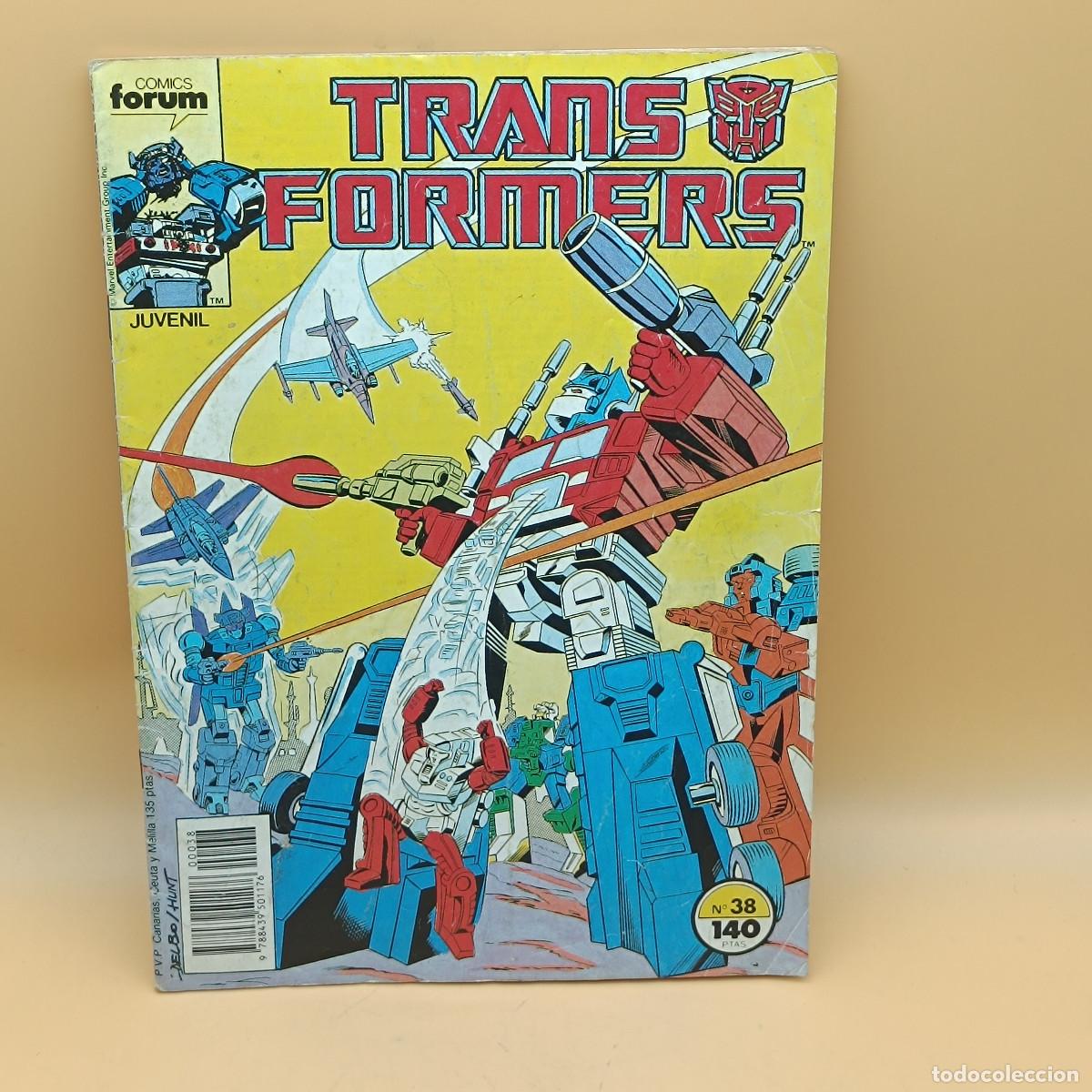C&oacute;mics: COMIC TRANSFORMERS. N&ordm;38. 1988. FORUM. MYJ. - Foto 1