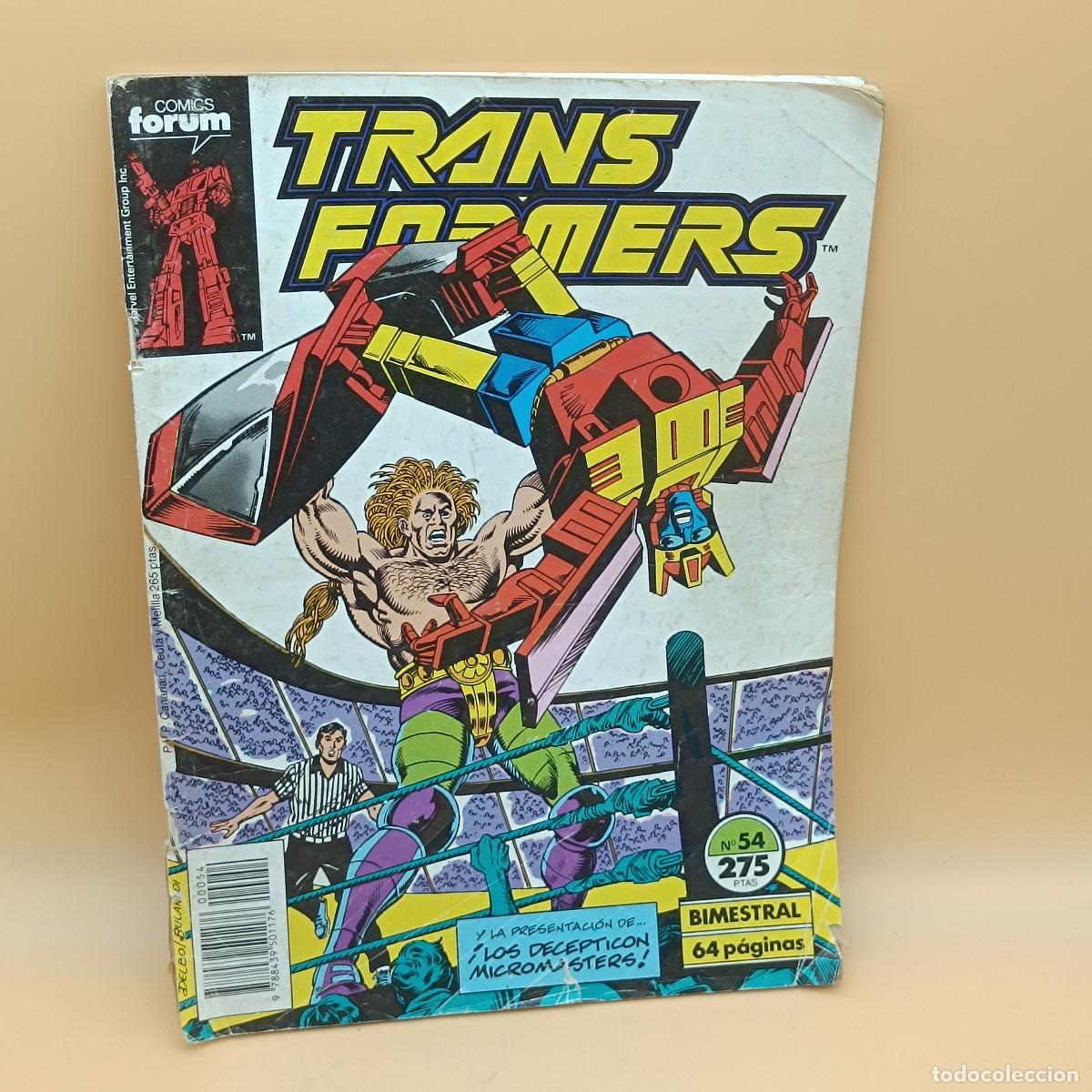 C&oacute;mics: COMIC TRANSFORMERS. N&ordm;54. FORUM. MYJ. - Foto 1