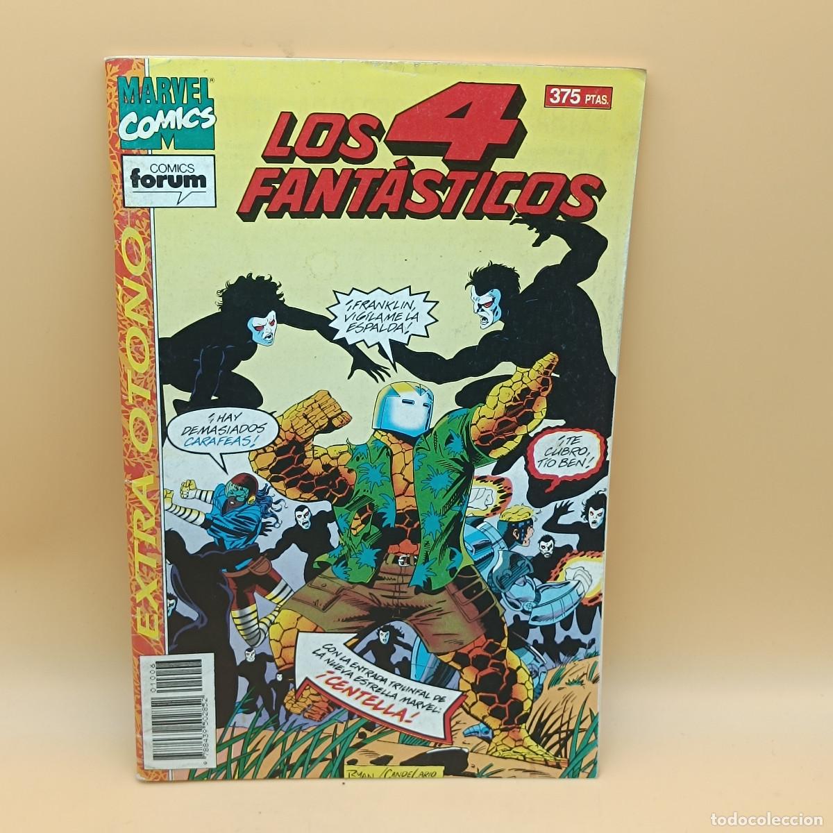 C&oacute;mics: COMIC LOS 4 FANTASTICOS EXTRA OTO&Ntilde;O. MARVEL. FORUM. 1993. MYJ. - Foto 1