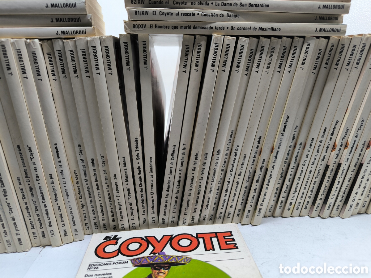 C&oacute;mics: 96 Novelas El Coyote Ed..Forum - Foto 3