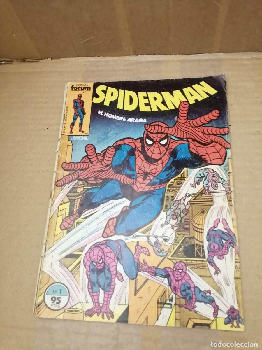 C&oacute;mics: Spiderman 1, 1983, F&oacute;rum (NO Contiene p&oacute;ster) - Foto 1