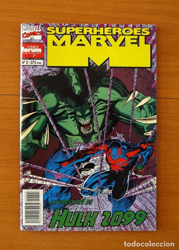 C&oacute;mics: Superheroes Marvel, n&ordm; 3 La Premiere de Hulk 2099 - Comics Forum A&ntilde;o 1993 - Foto 1