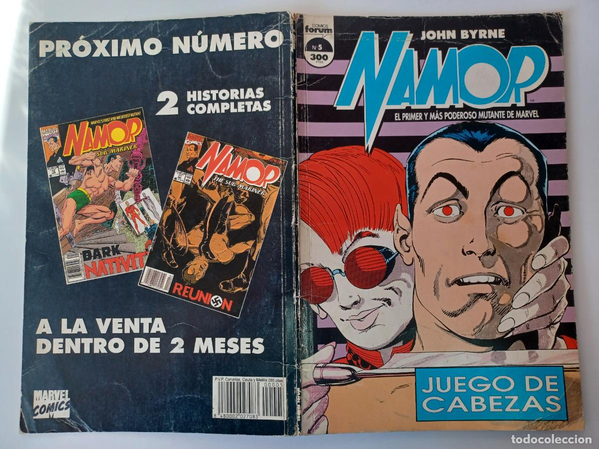 C&oacute;mics: NAMOR 5 JUEGO DE CABEZAS JOHN BYRNE FORUM - Foto 2