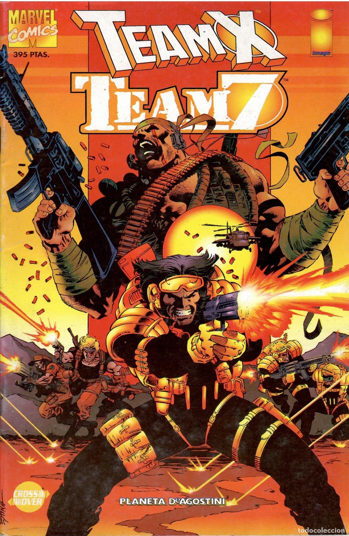 C&oacute;mics: Comic Team X Team 7 (Cross over) - Planeta DeAgostini, Marvel Comics - Foto 1