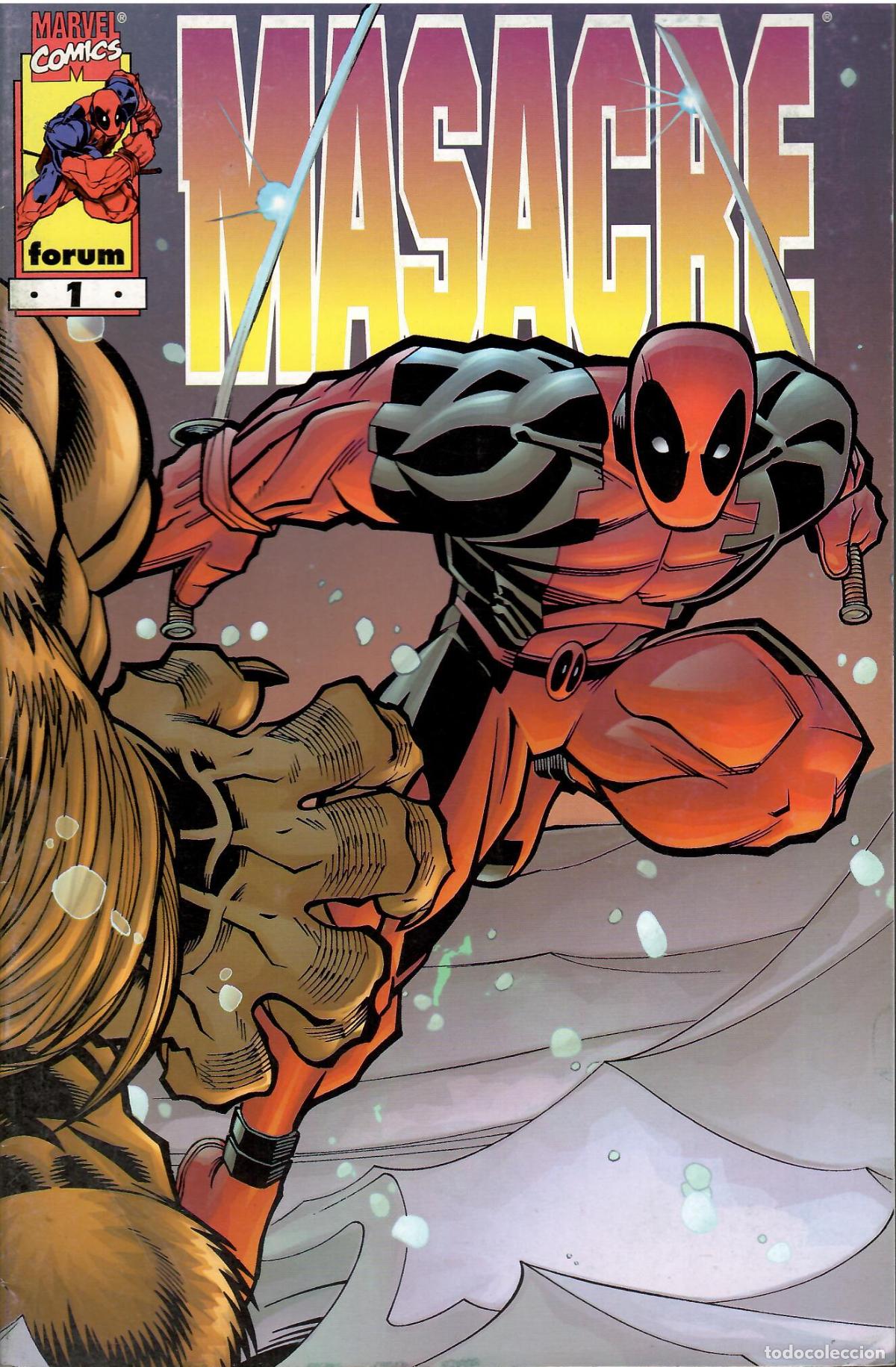 C&oacute;mics: Comic Masacre, n&ordm; 1 - Marvel Comics Forum - Foto 1