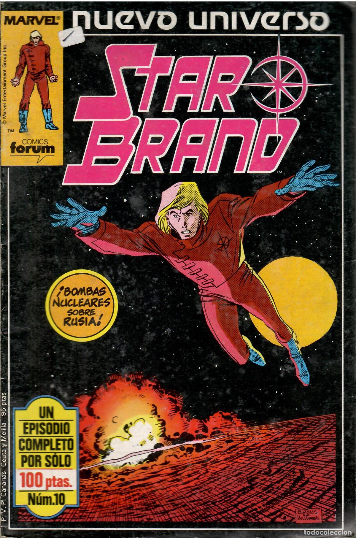 C&oacute;mics: Comic Nuevo Universo: Star Brand, n&ordm; 10 - Marvel Comics Forum - Foto 1