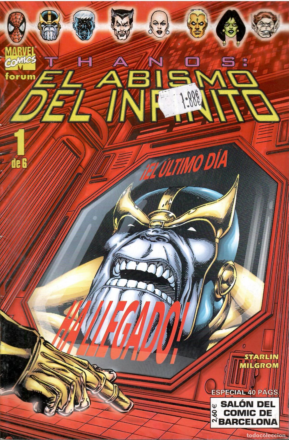 C&oacute;mics: Comic Thanos: El abismo del infinito, n&ordm; 1 de 6 - Marvel Comics Forum - Foto 1