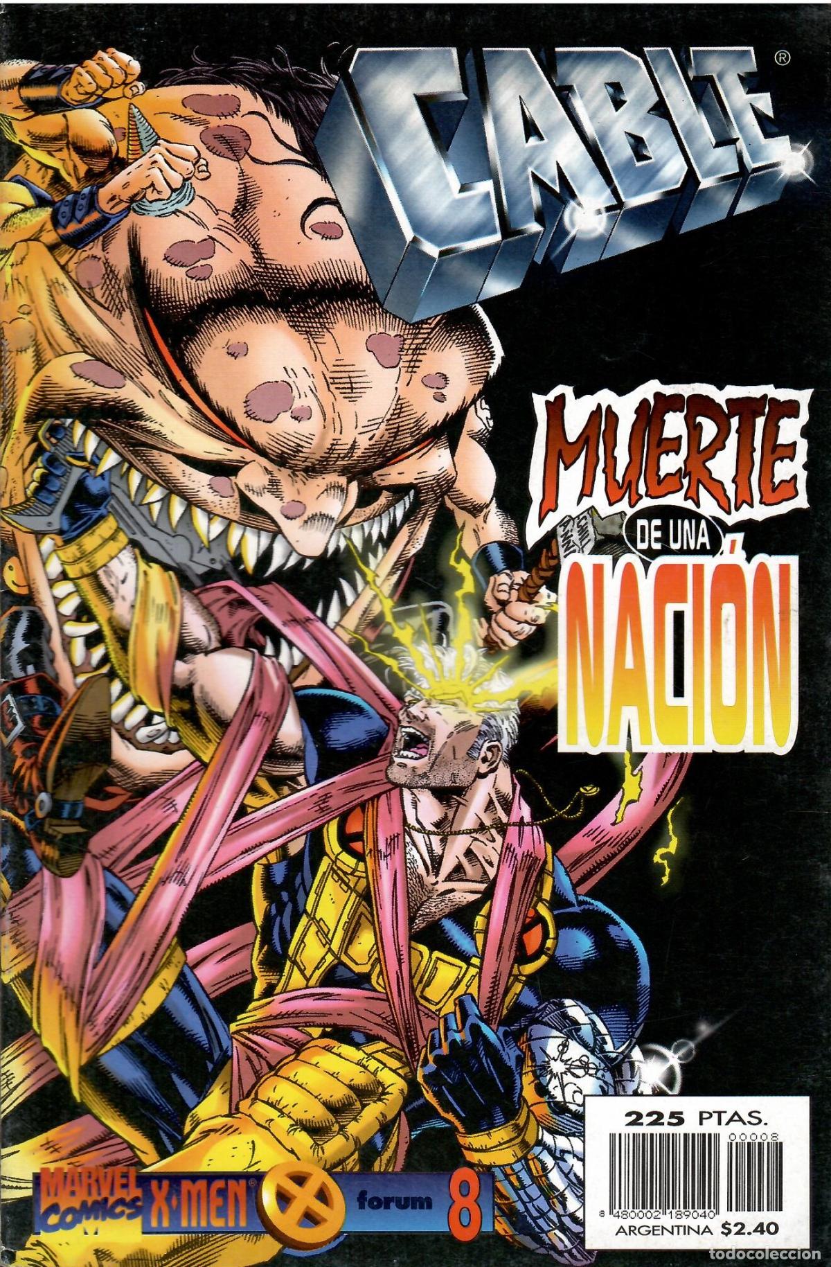 C&oacute;mics: Comic Cable X-Men, n&ordm; 8 - Marvel Comics Forum - Foto 1