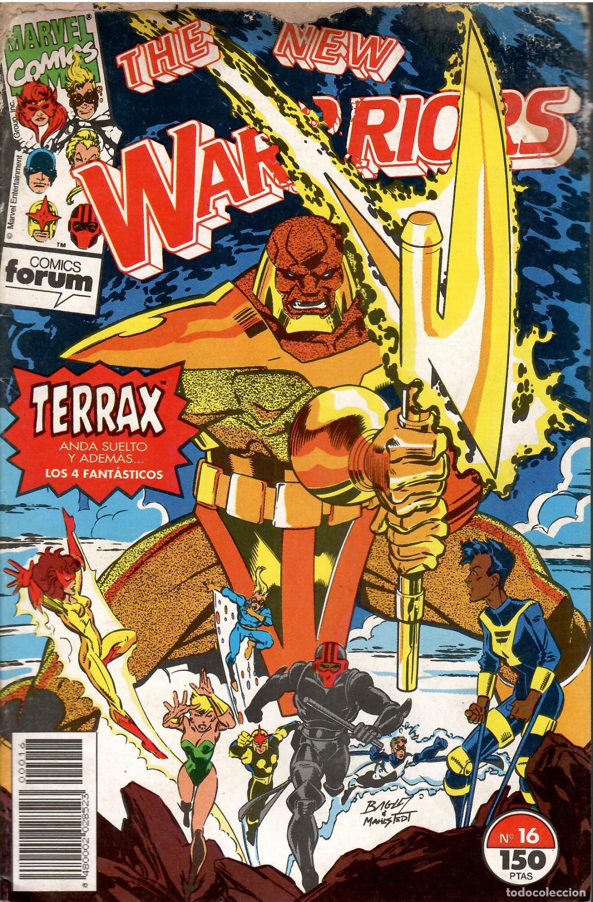 C&oacute;mics: Comic The New Warriors, n&ordm; 16 - Marvel Comics Forum - Foto 1