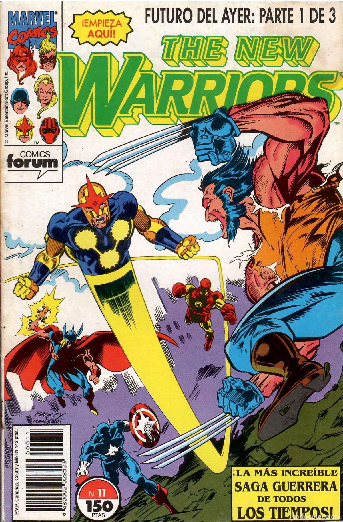 C&oacute;mics: Comic The New Warriors, n&ordm; 11 - Marvel Comics Forum - Foto 1