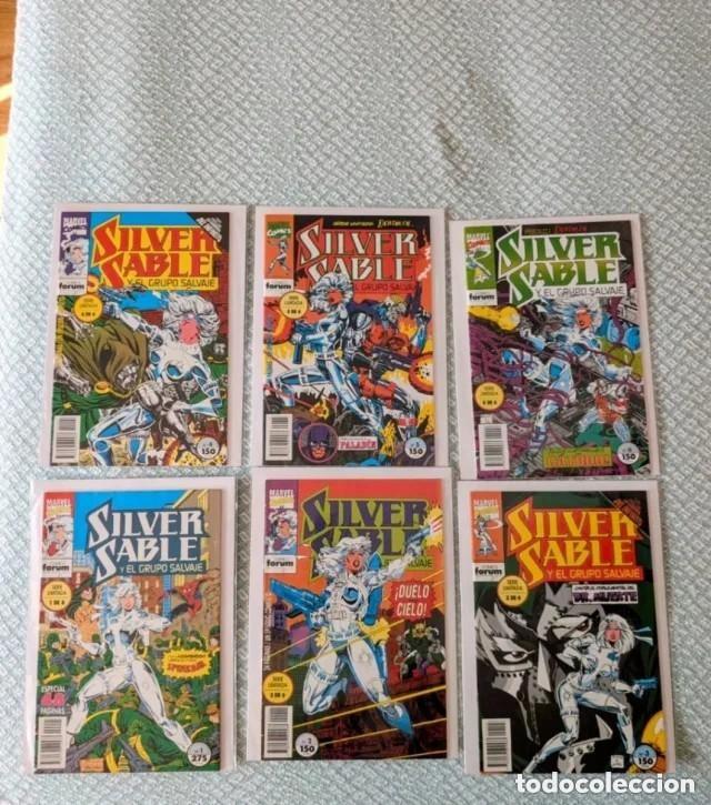 C&oacute;mics: SILVER SABLE Y EL GRUPO SALVAJE COMPLETA FORUM. 6 NUMEROS. - Foto 1