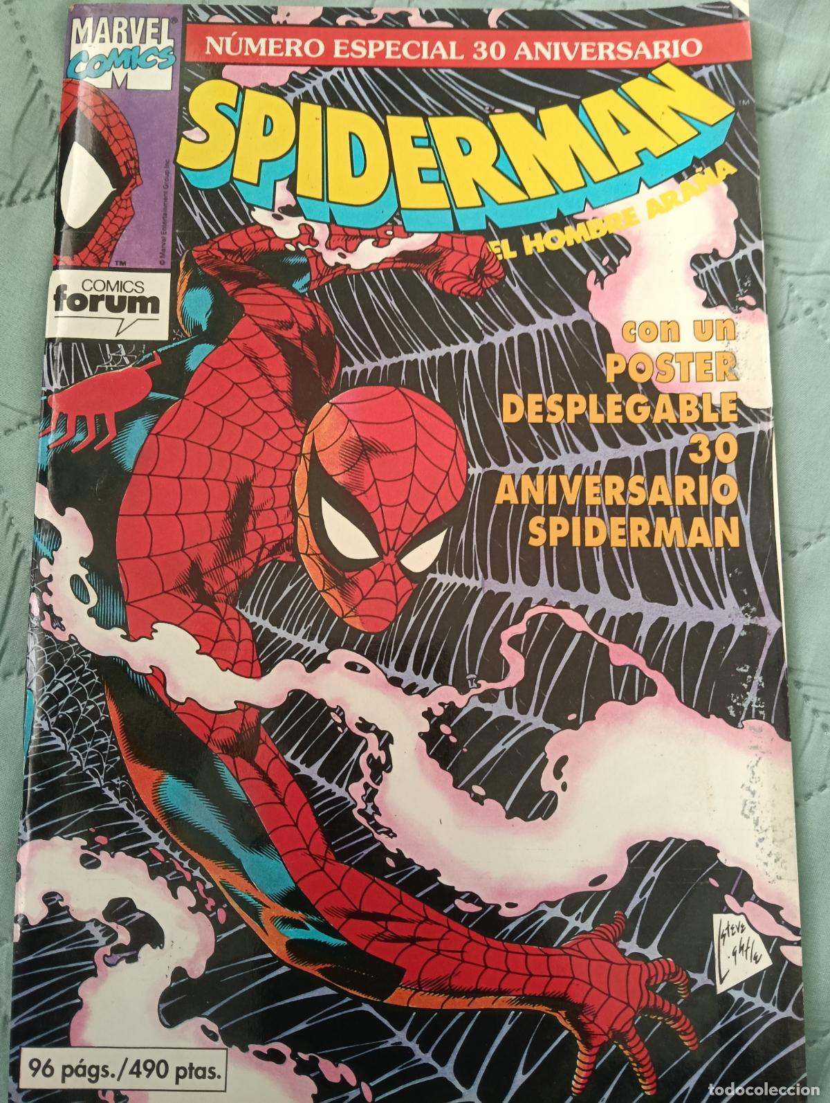 C&oacute;mics: Spiderman 30 aniversario FORUM con poster - Foto 1