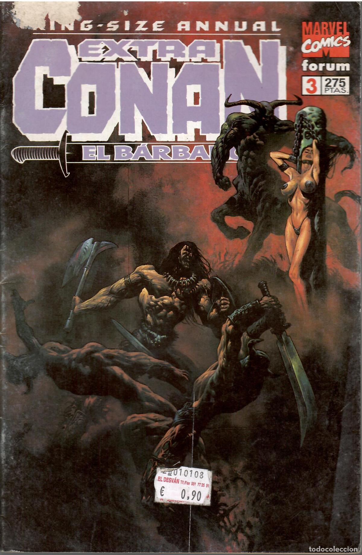 C&oacute;mics: Comic Extra Conan el barbaro, n&ordm; 3 - Marvel Comics Forum - Foto 1