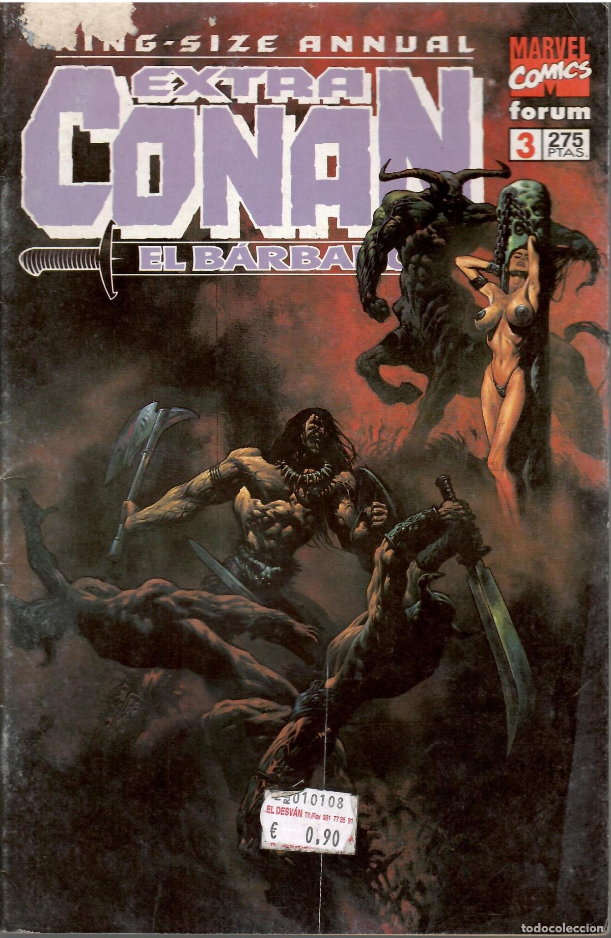 C&oacute;mics: Comic Extra Conan el barbaro, n&ordm; 3 - Marvel Comics Forum - Foto 1