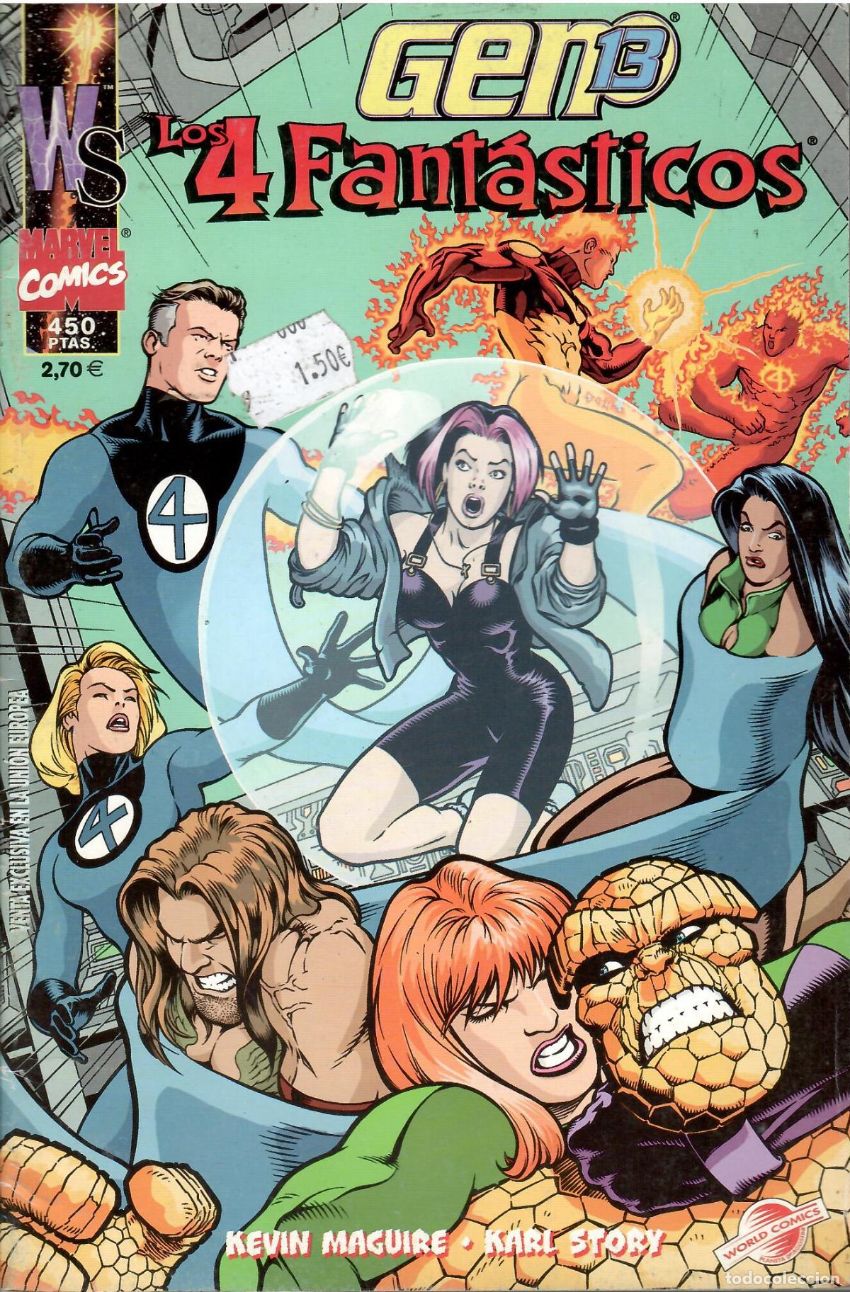 C&oacute;mics: Comic Los 4 Fantasticos, Gen 13 - Marvel Comics - Foto 1