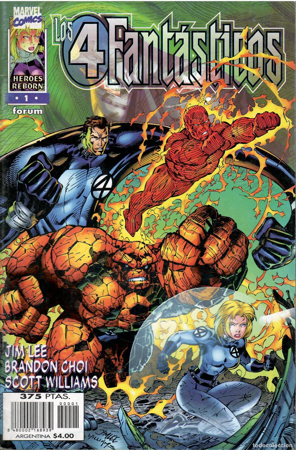C&oacute;mics: Comic Los 4 Fantasticos, n&ordm; 1 - Marvel Comics Forum - Foto 1