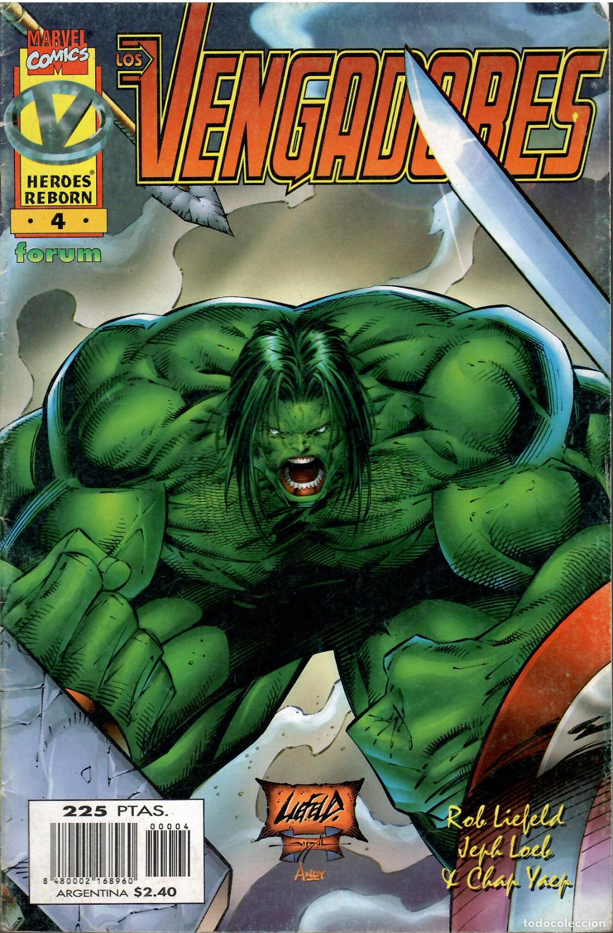 C&oacute;mics: Comic Los Vengadores, n&ordm; 4 - Marvel Comics Forum - Foto 1