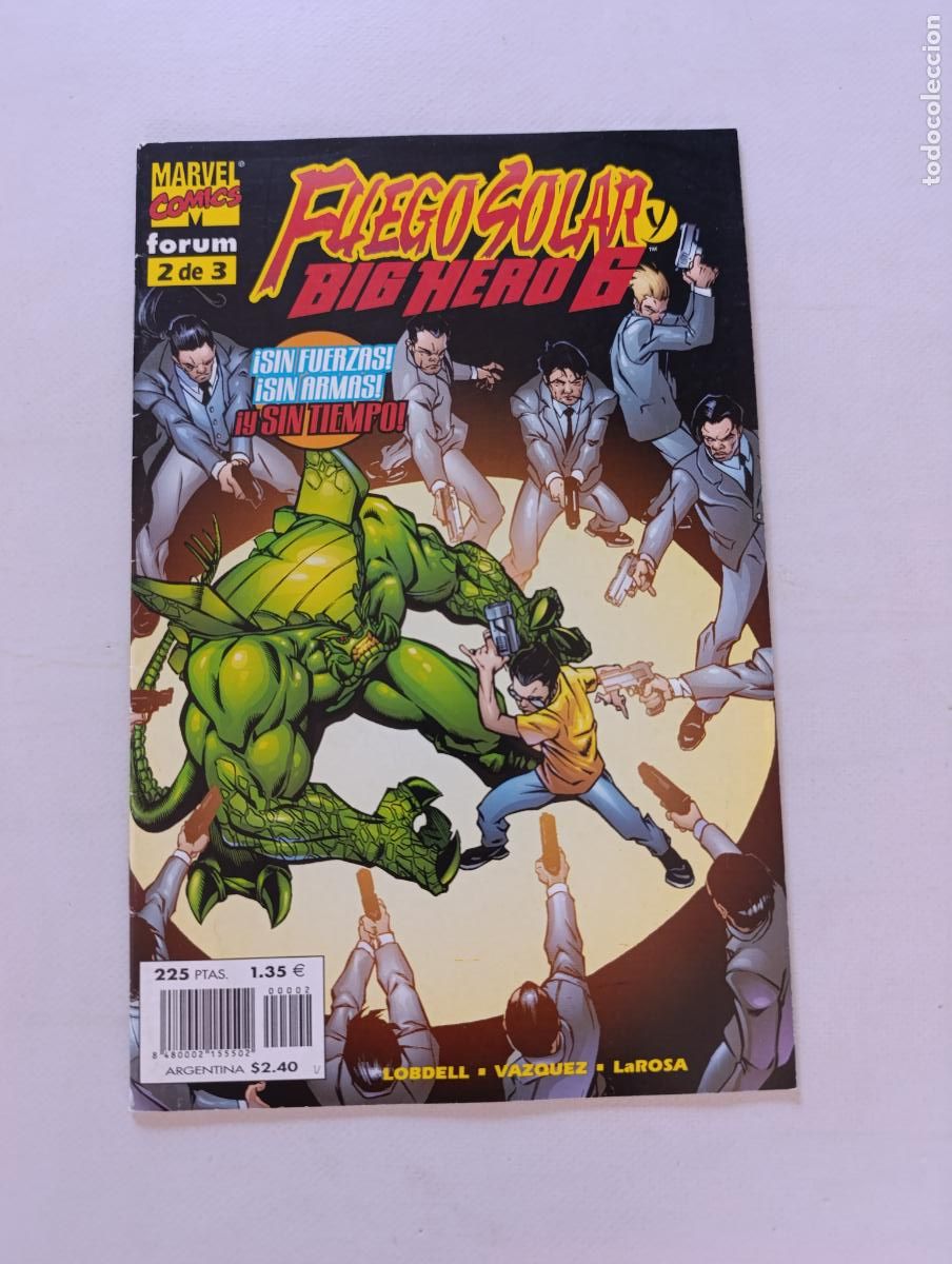 C&oacute;mics: FUEGO SOLAR Y BIG HERO 6 N&ordm; 2 DE 3 - MARVEL - FORUM (HZ) - Foto 1