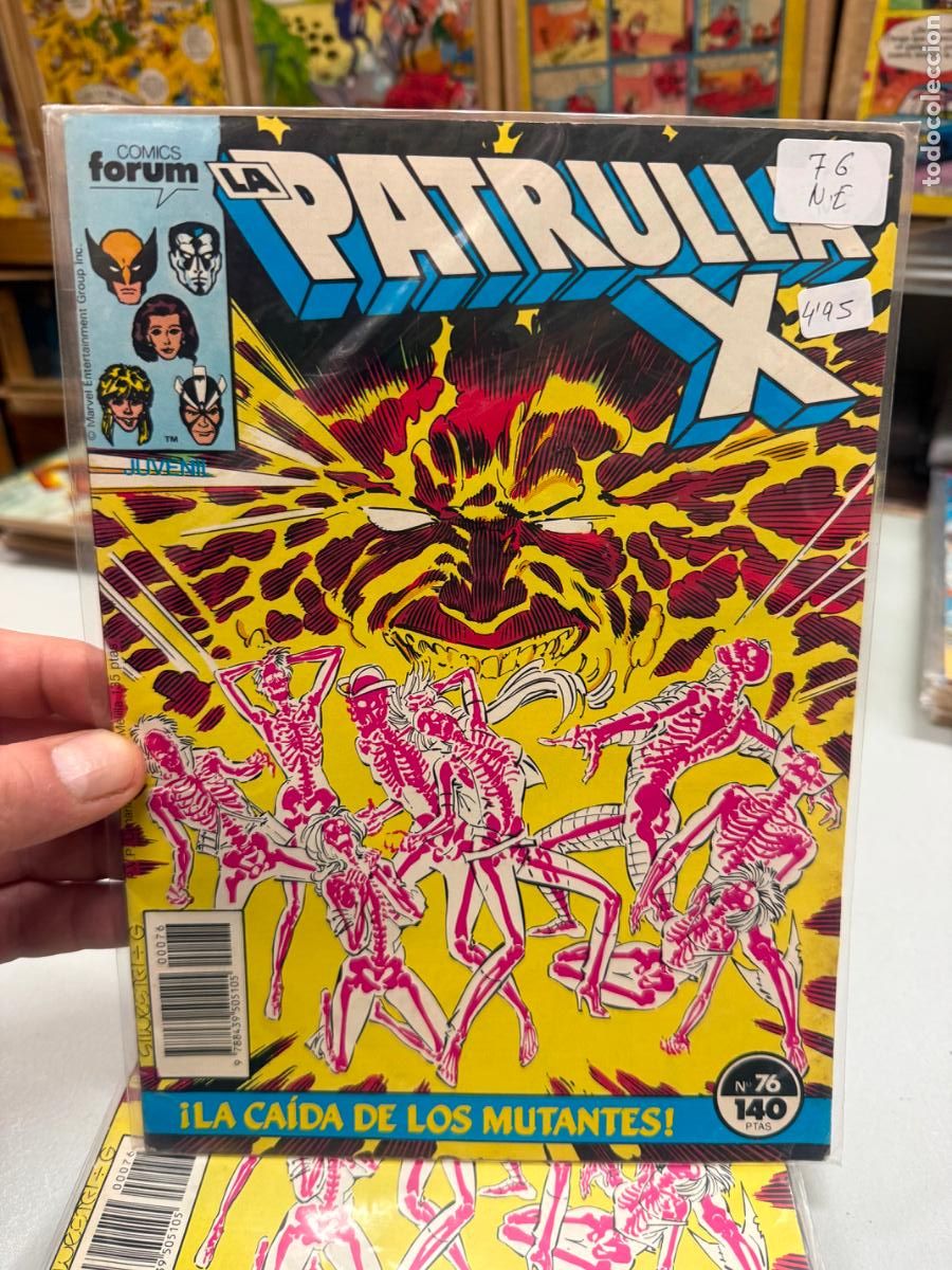 C&oacute;mics: LA PATRULLA X EDITORIAL FORUM NUMERO 76 - Foto 1