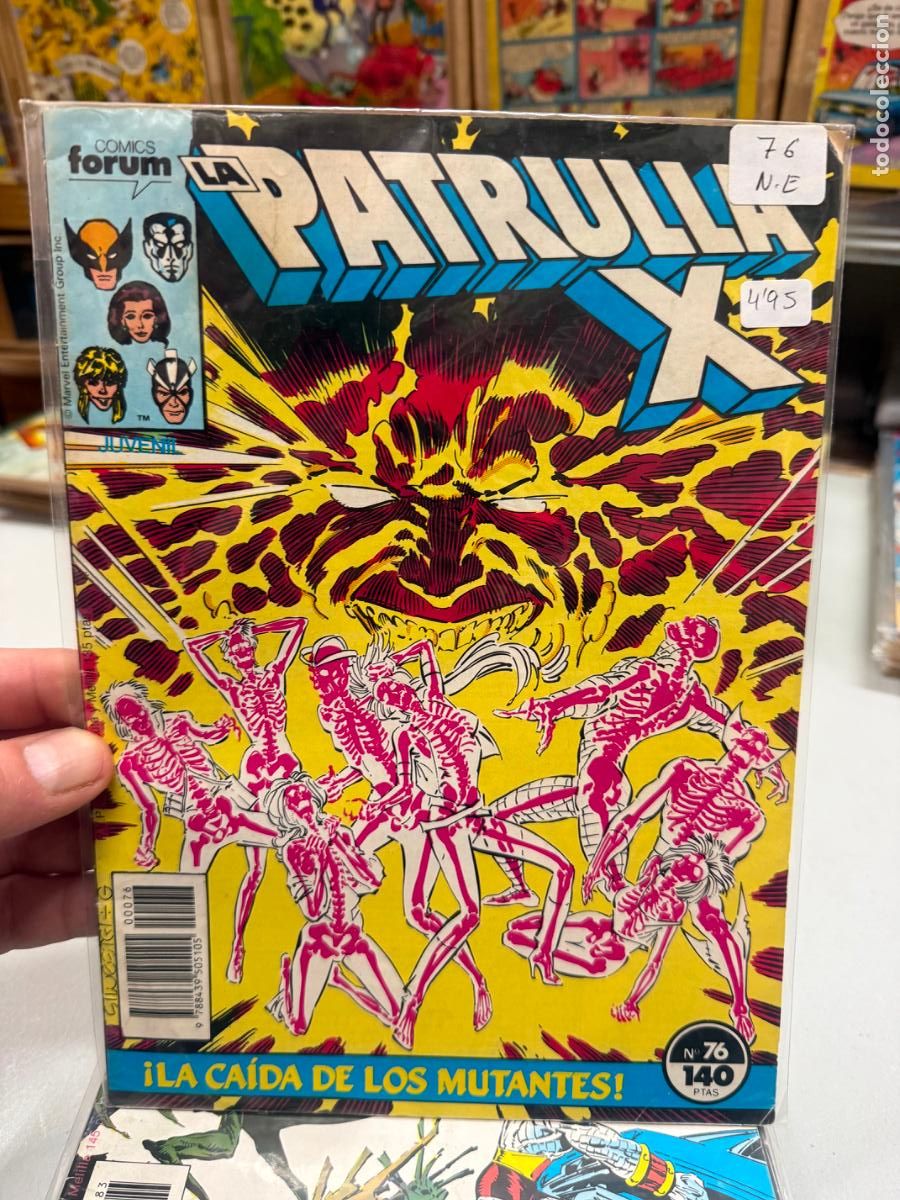 C&oacute;mics: LA PATRULLA X EDITORIAL FORUM NUMERO 76 - Foto 1