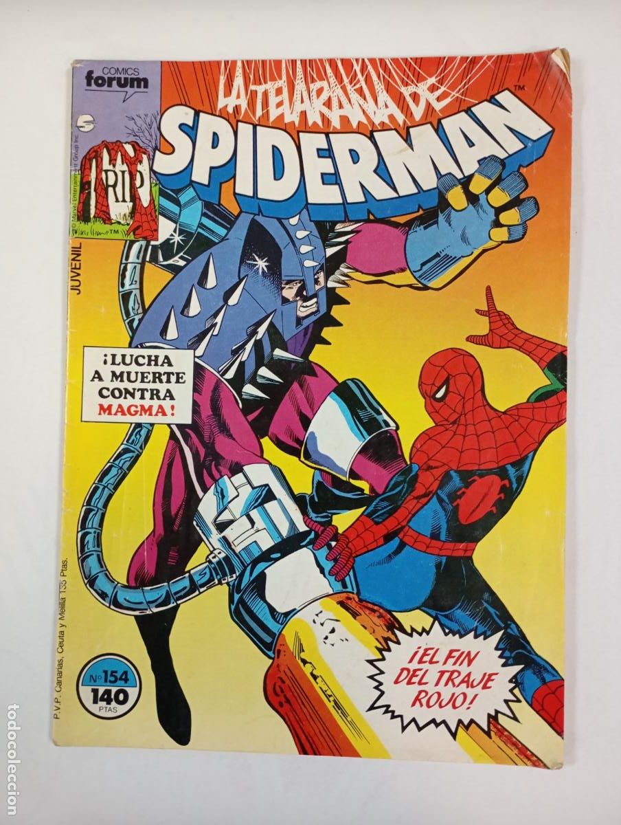 C&oacute;mics: SPIDERMAN N&ordm; 154. COMICS FORUM. TDKR65 - Foto 1