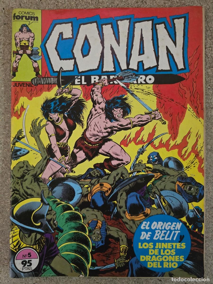 C&oacute;mics: Conan El Barbaro 5 Vol.1.Marvel.Forum - Foto 1