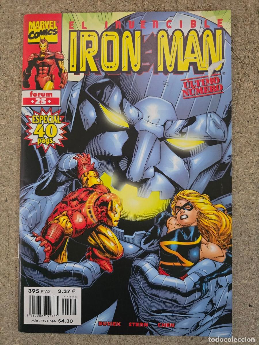 C&oacute;mics: Iron Man 25 Vol.4.Marvel.Forum - Foto 1