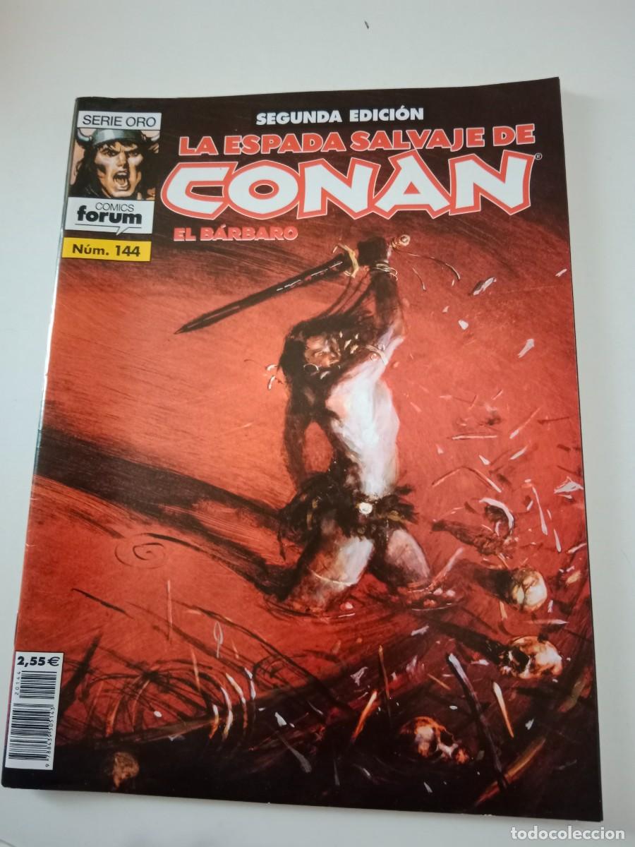 C&oacute;mics: LA ESPADA SALVAJE DE CONAN EL B&Aacute;RBARO N&deg;. 144 FORUM - Foto 1